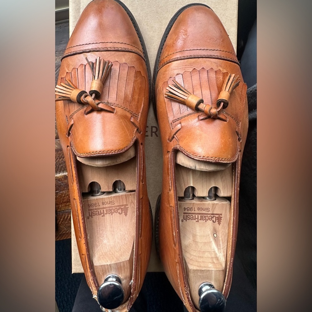 Allen Edmond Tassel Loafers